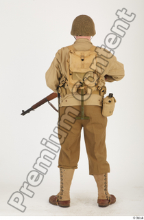 U.S.Army uniform World War II. ver.2 army poses with gun…